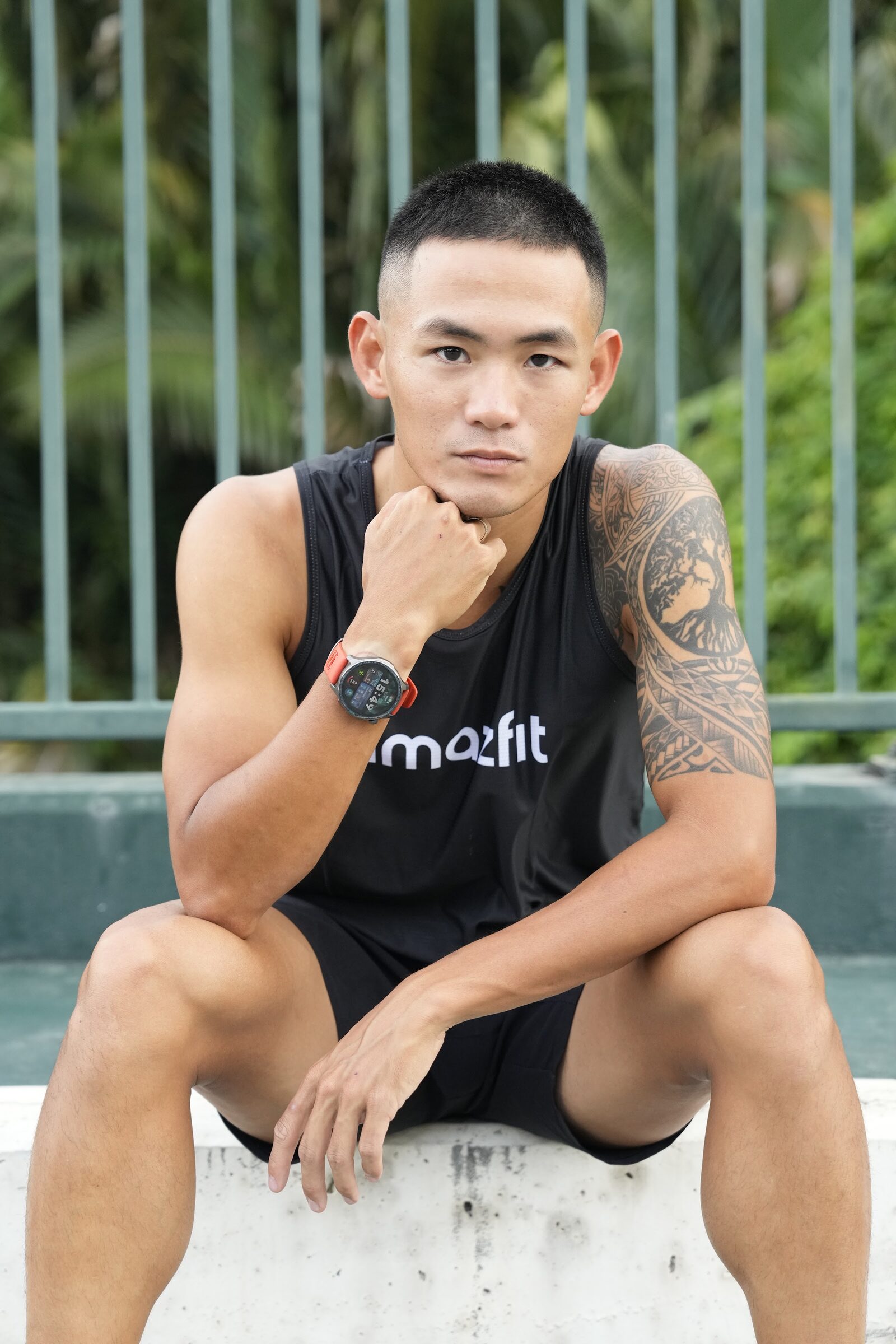 Lâm Quang Nhật, seated portrait, Ho Chi Minh City — 2025