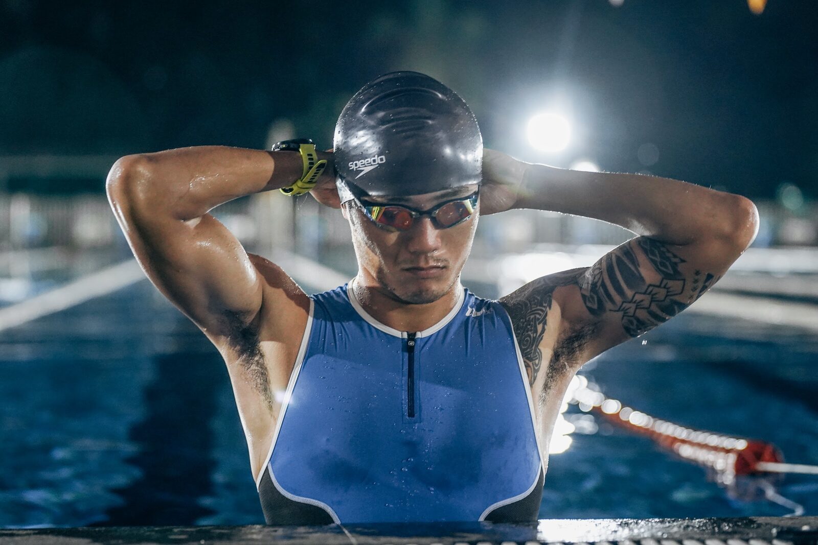 Swim training session